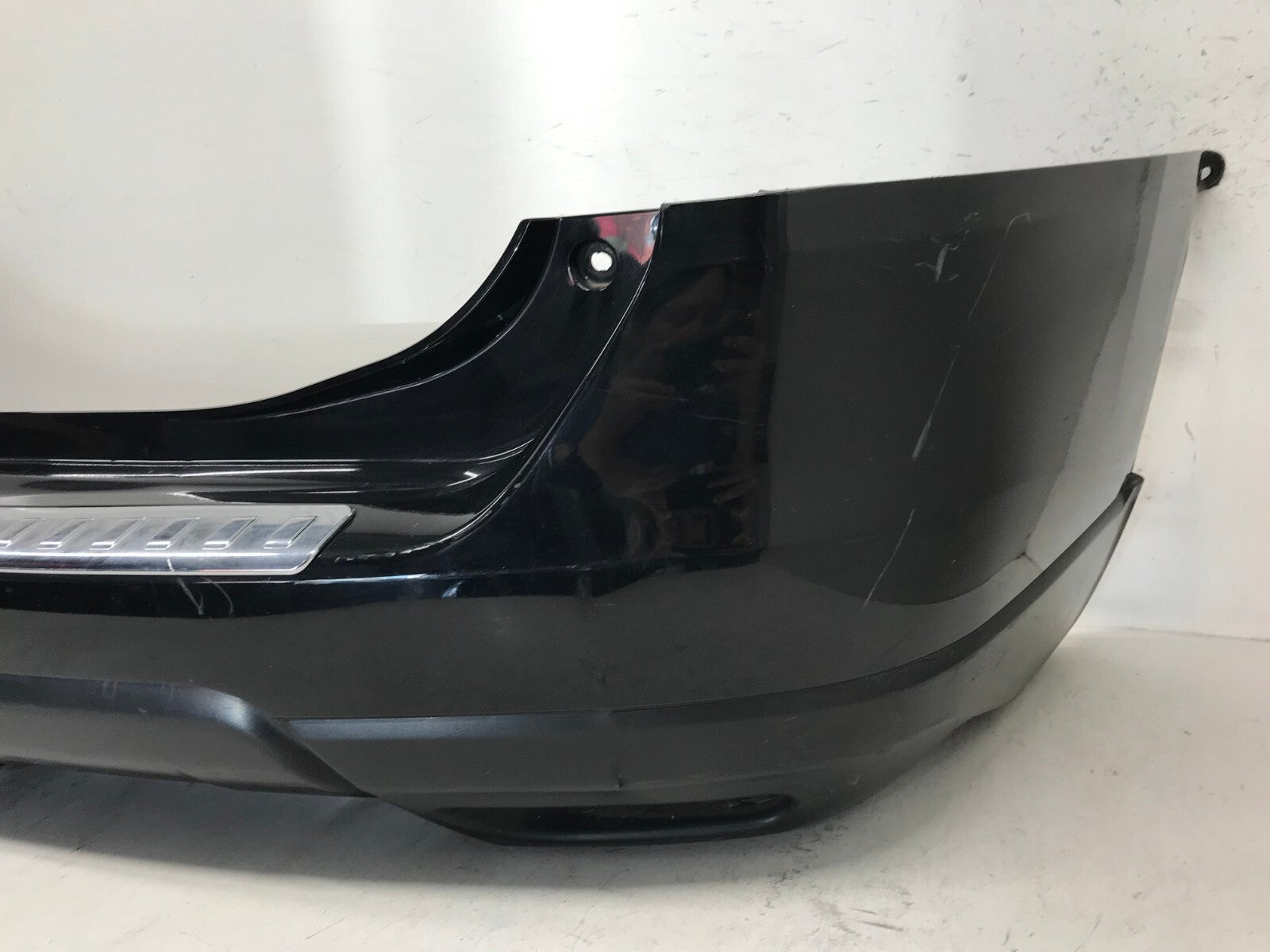 Rear Bumper Cover Black 2014-2016 Nissan Rogue 85022-4CE0H OEM