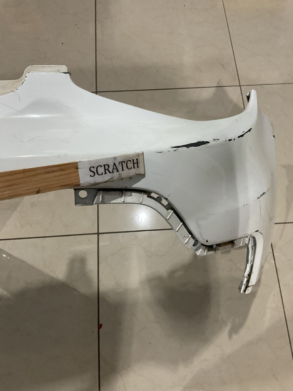 Front Upper Bumper Cover White 2017 2018 2019 Kia Soul 86511-b2500 OEM