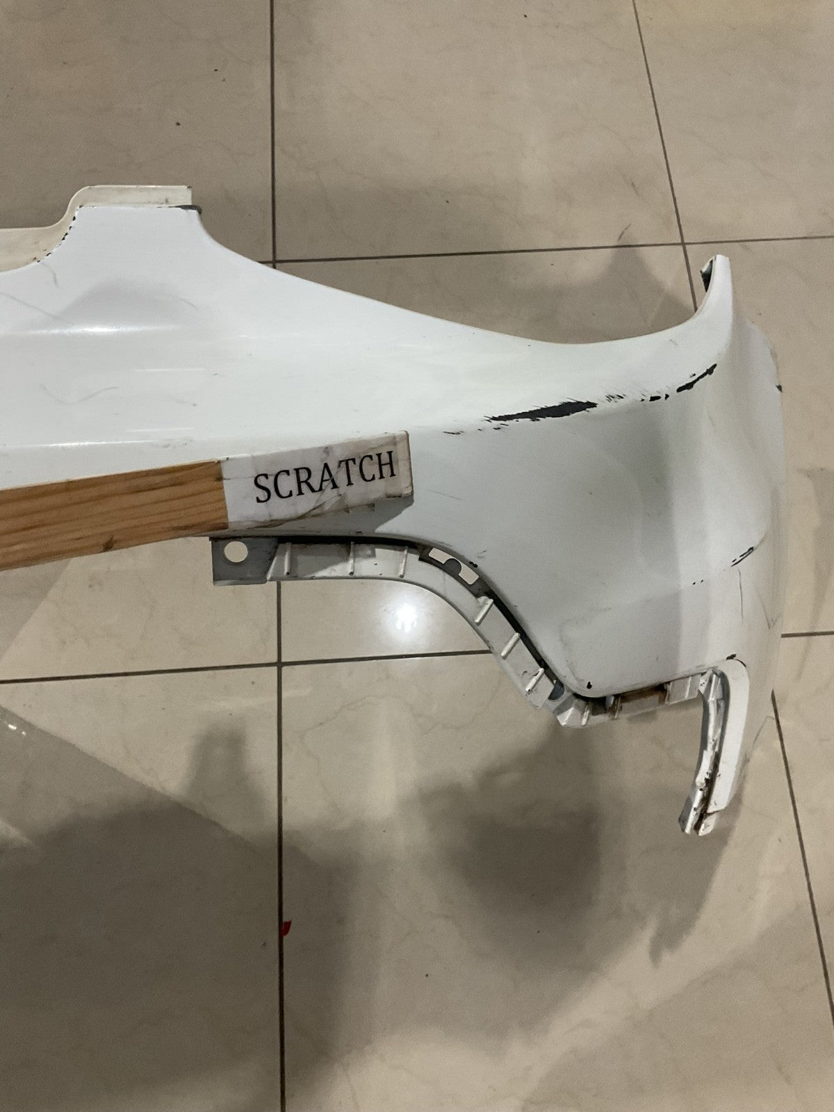Front Upper Bumper Cover White 2017 2018 2019 Kia Soul 86511-b2500 OEM