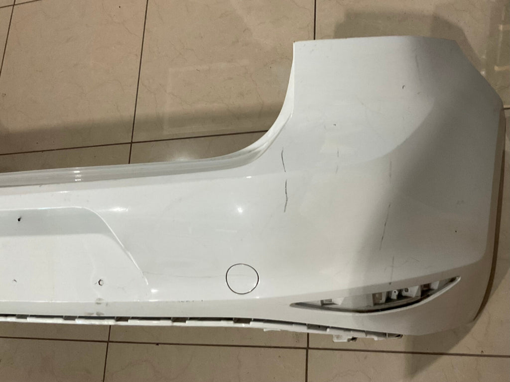 Rear Bumper Cover White 2018-2019 Volkswagen Golf GTi 5GM+807+421 OEM