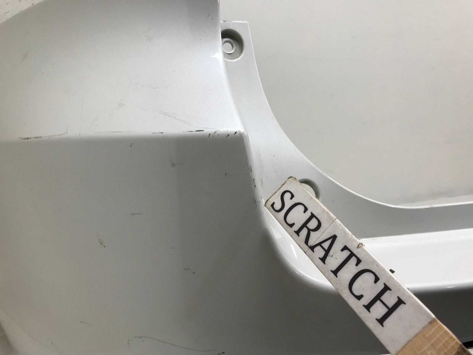 Rear Bumper Cover Toyota Highlander White 2014-2018 52159-0E060 OEM