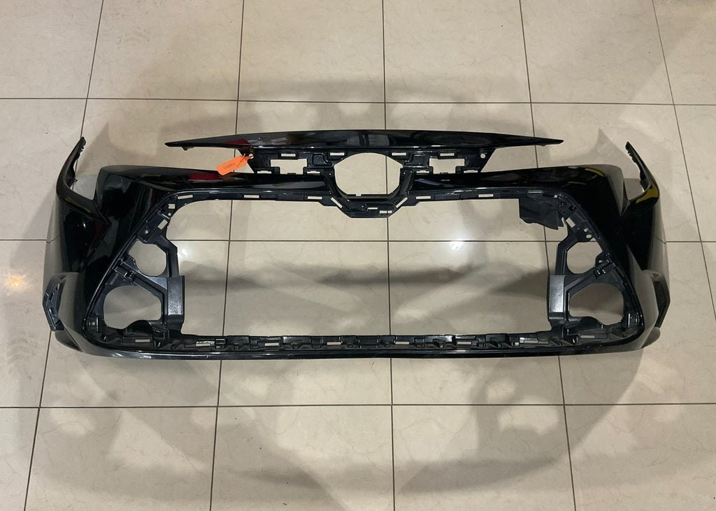 Front Bumper Cover Black 2020 2021 2022 Toyota Corolla L LE XLE CAPA
