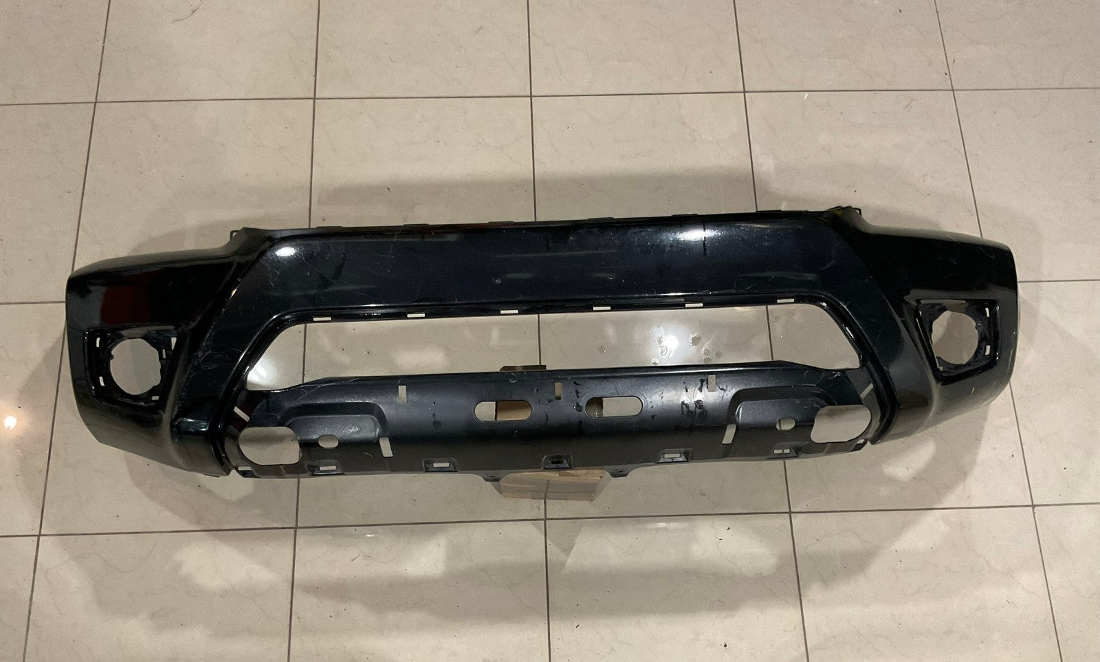 Front Bumper Cover Black Toyota Tacoma Base/Prerunner 2012-15 52119+04060 OEM