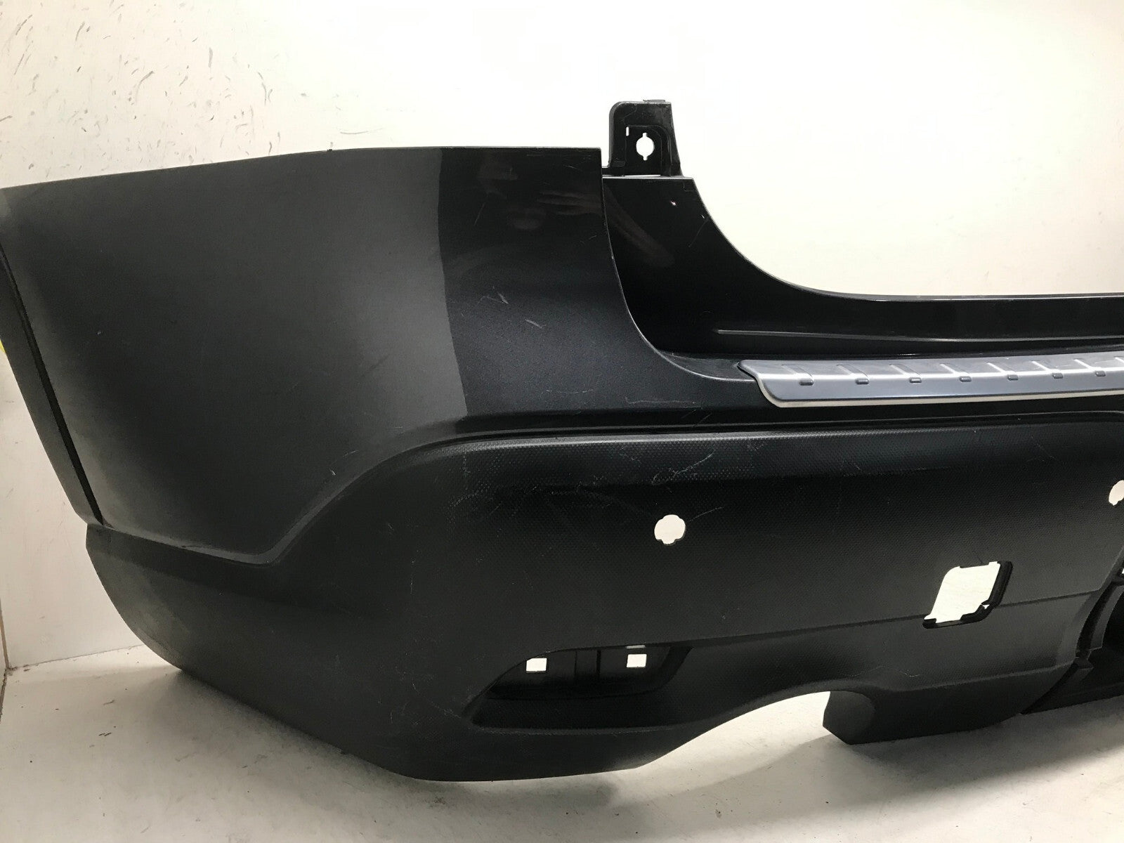 Rear Bumper Cover Gray Subaru Ascent Base/Lim 2019 w/Sensor Holes 57704XC01A OEM