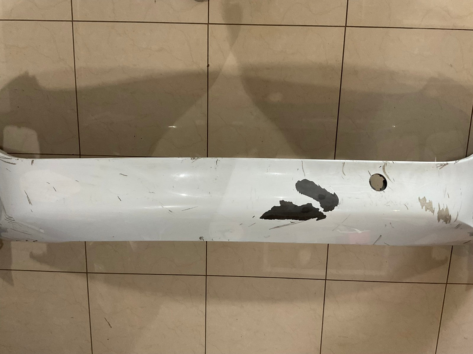 Front Bumper Cover White Porsche Taycan 2020 2021 2022 9J1+807+221 OEM