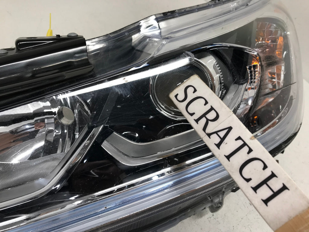 Headlight Damaged LH Driver Honda Accord LX Sedan 16-2017 33150T2AA61 OEM