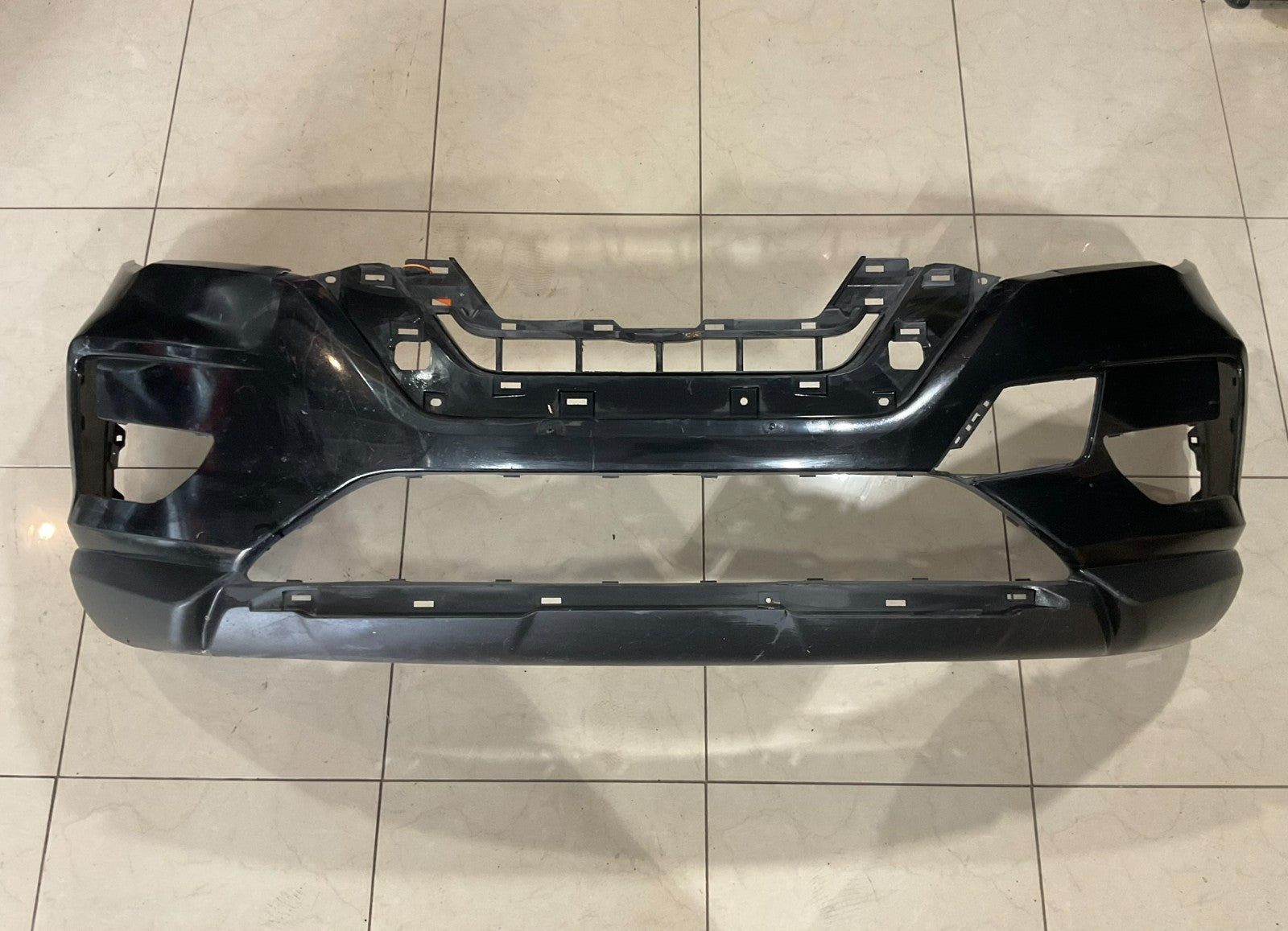Front Bumper Cover Black 2017-2019 Nissan Rogue S/SL/SV 62022+6fl0h OEM