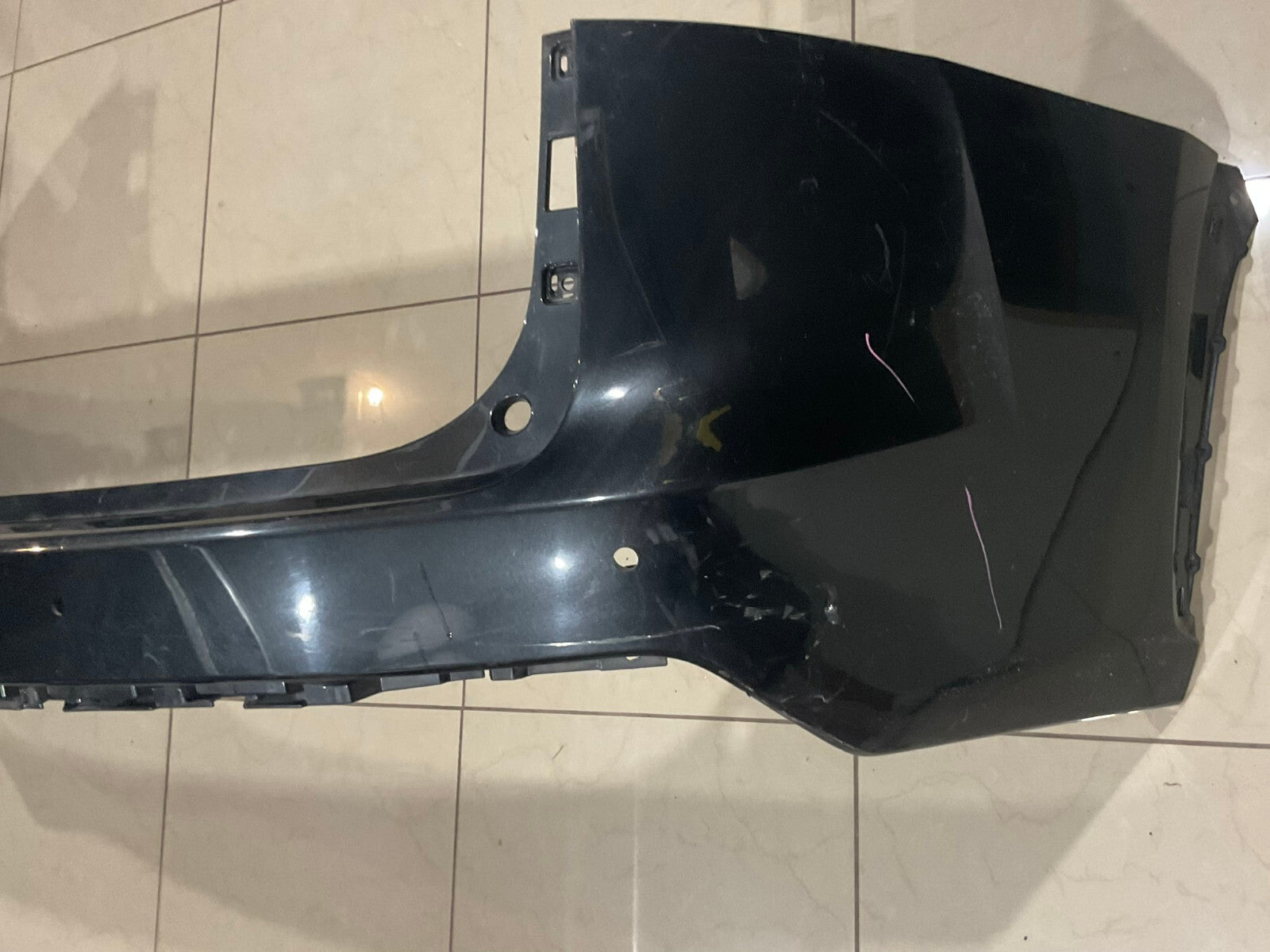 Rear Bumper Cover Black 2015-2016 Lexus NX NX200 NX300T NX300H CAPA