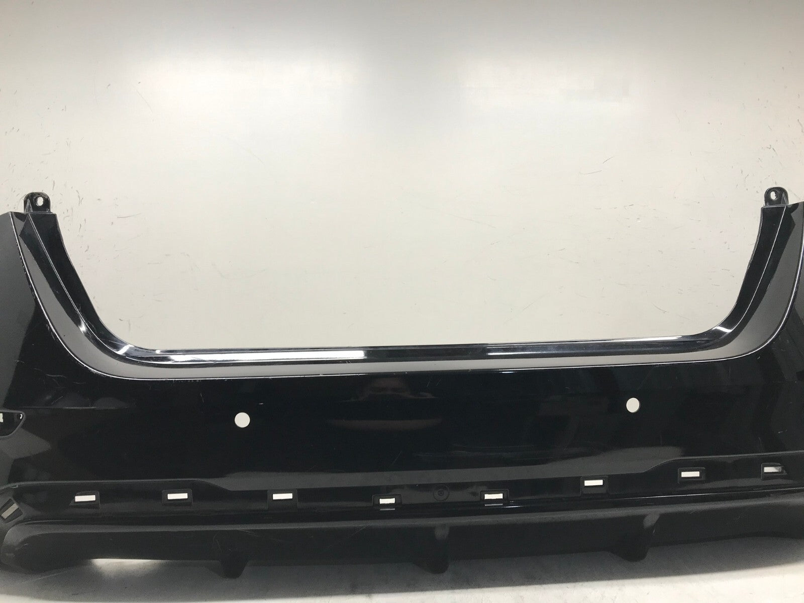 Rear Bumper Cover Black Nissan Sentra S/SV 20 21 w/Sensor Holes 85022-6LB0H OEM