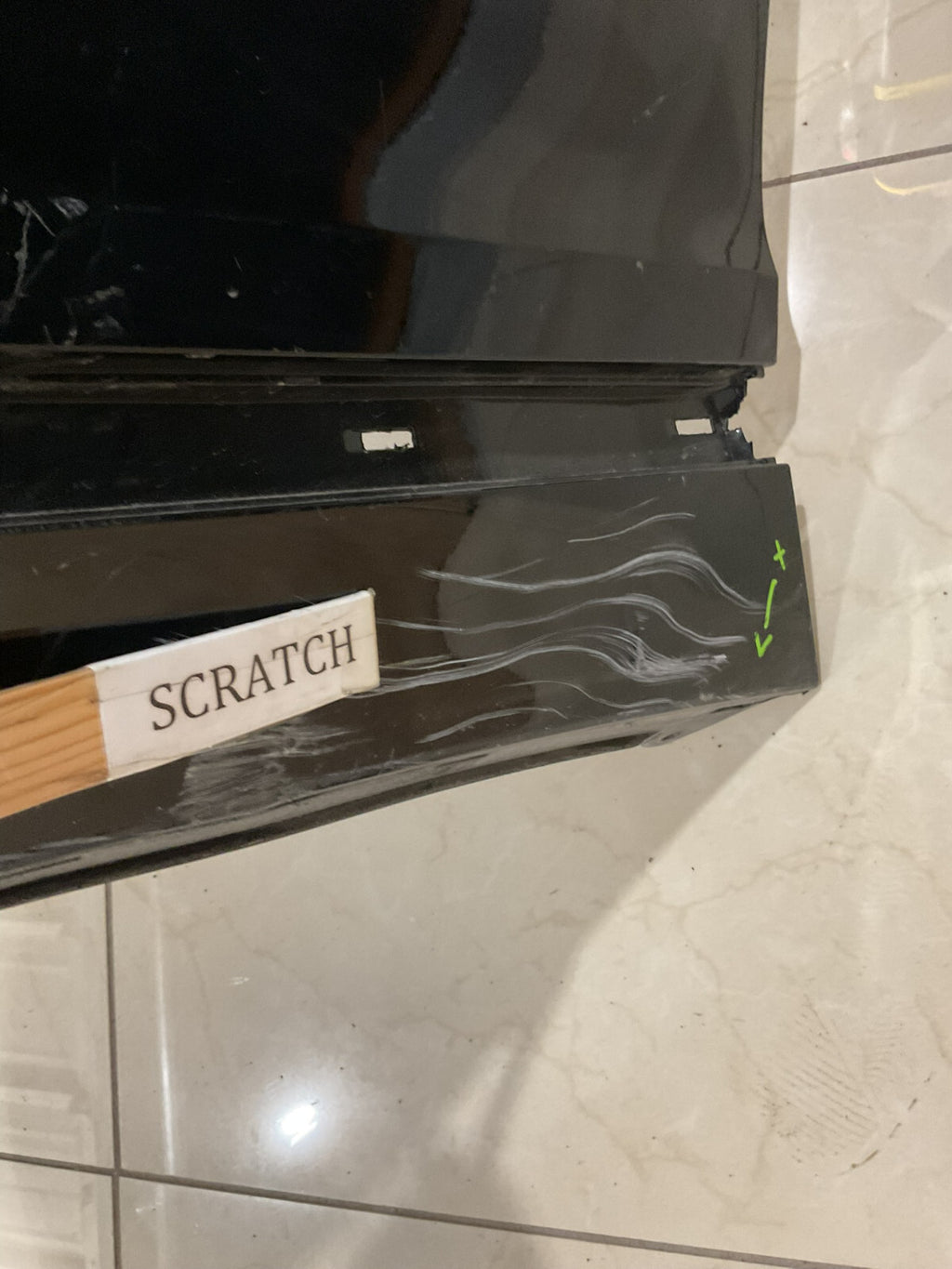 Rear Bumper Cover Black 2018-2022 Lexus LS500 LS500H 52159+50220 OEM