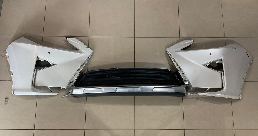 Front Bumper Cover White Lexus RX350 RX450H 16-2018 52119-0E270 OEM