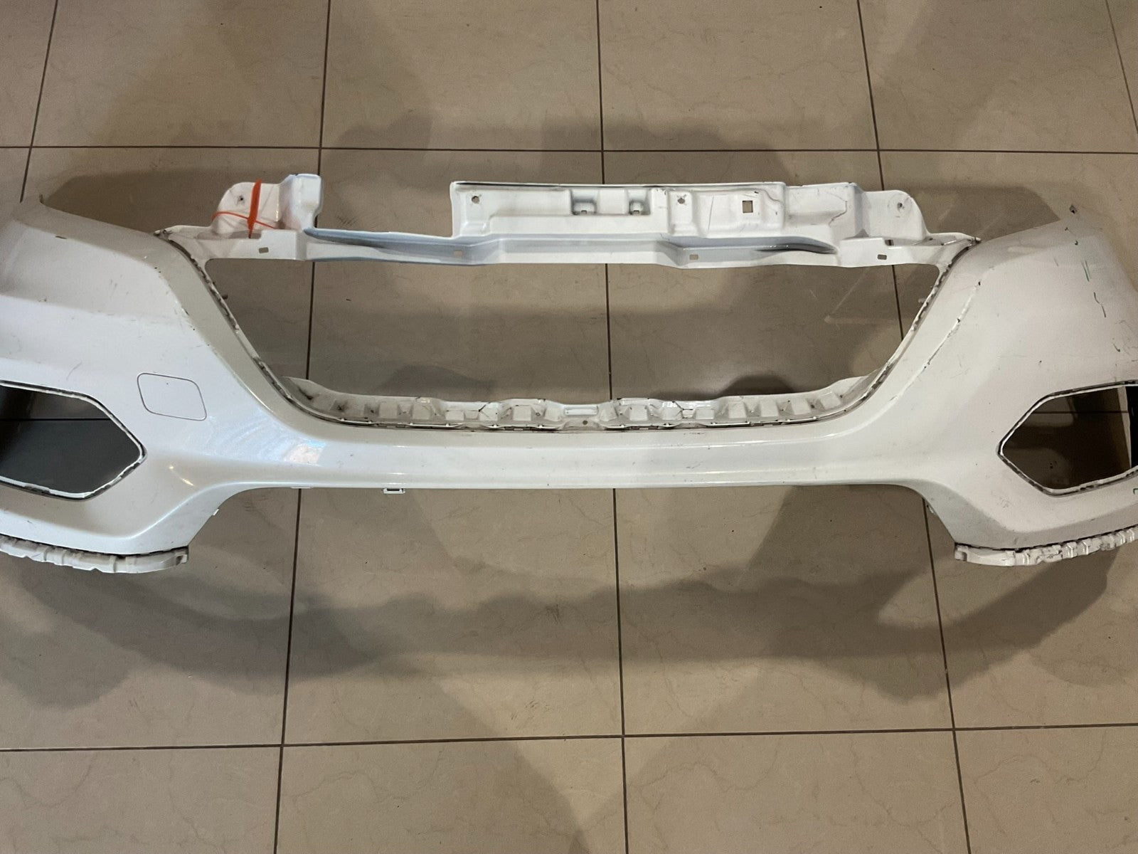 Front Bumper Cover White Honda HR V EX LX EX L 2016-2018 71101 t7w a000 OEM