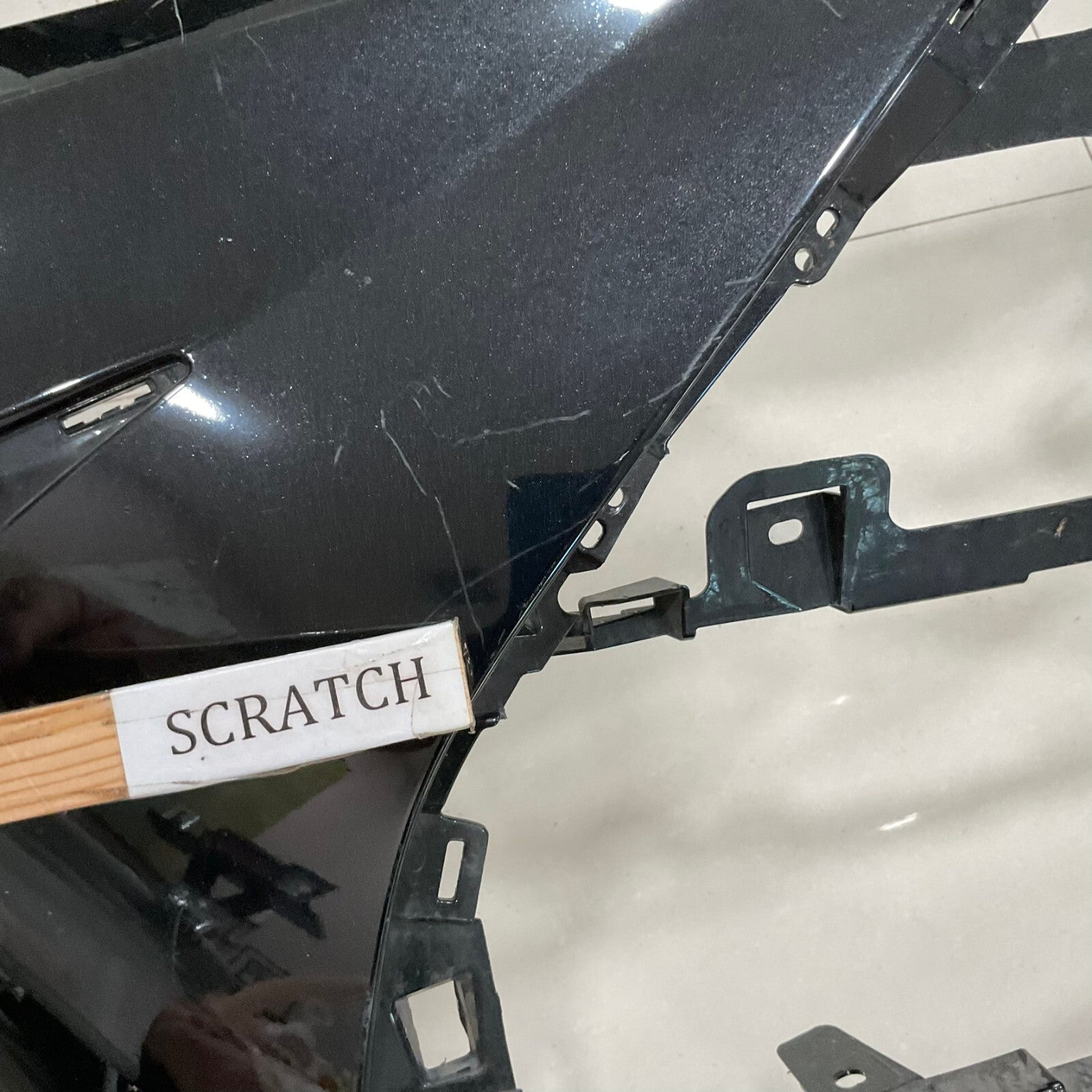 Front Bumper Cover Black 2019 2020 Lexus ES350 F-Sport 52119-06J00 OEM