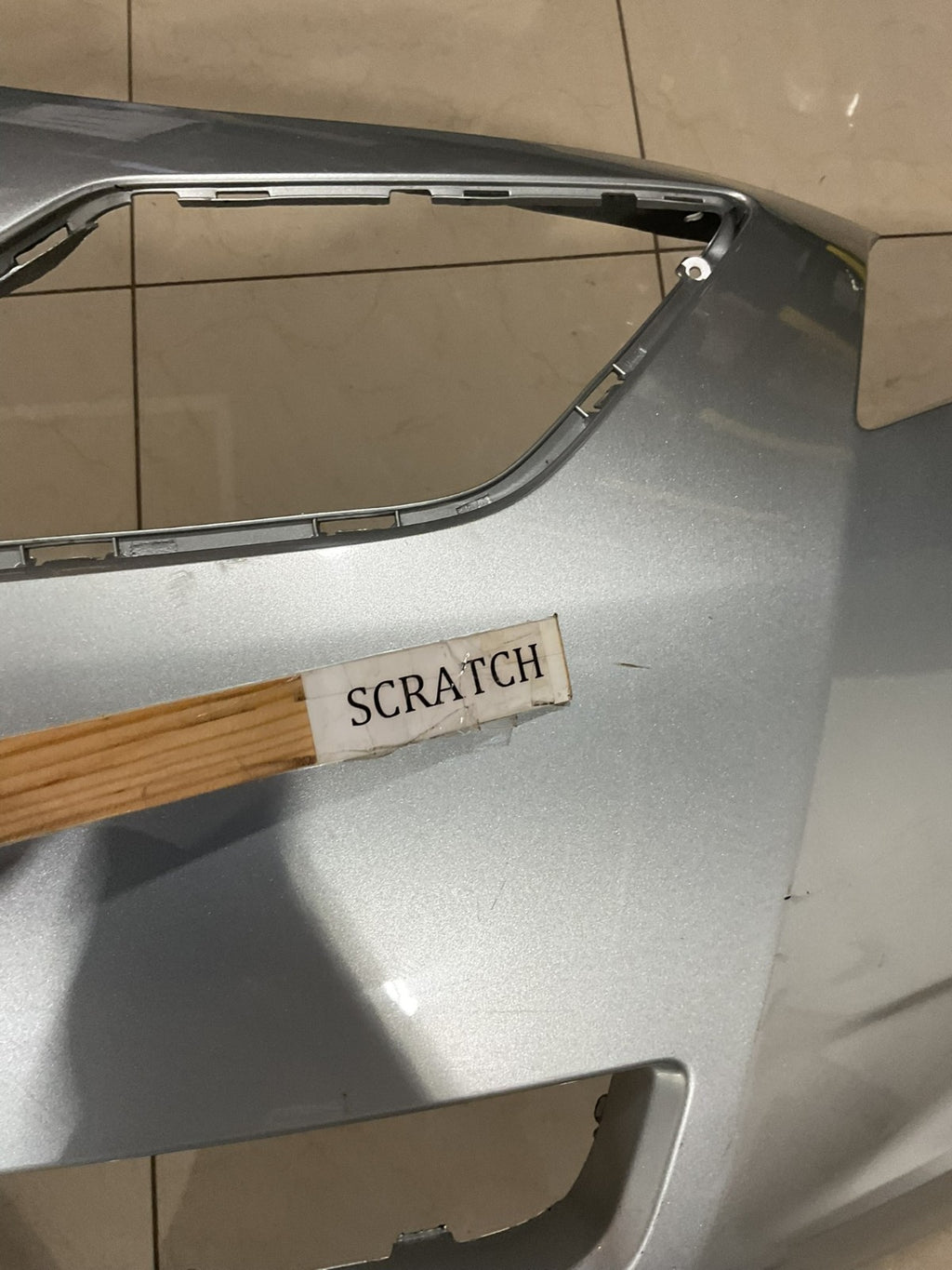 Front Bumper Cover Silver 2021-2024 Toyota Camry 52119+06230 OEM