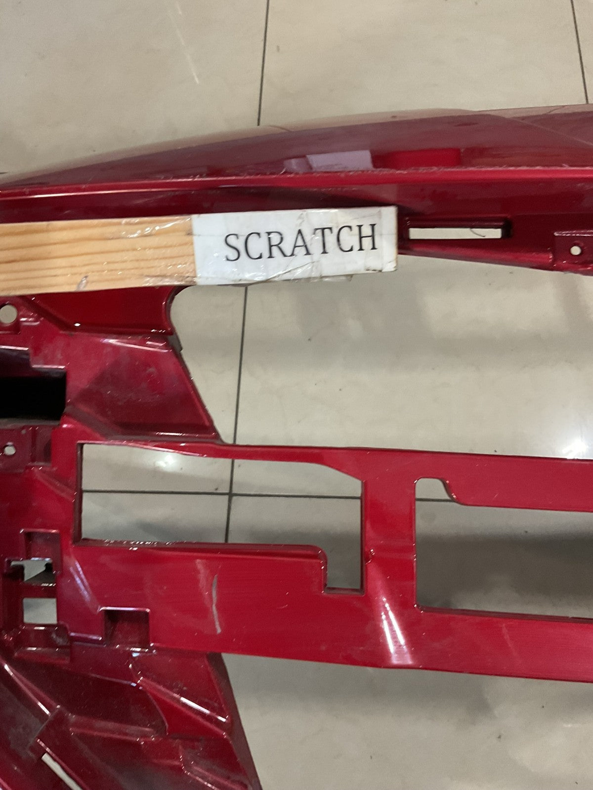 Front Bumper Cover Red Hyundai Elantra 2021-2023 CAPA