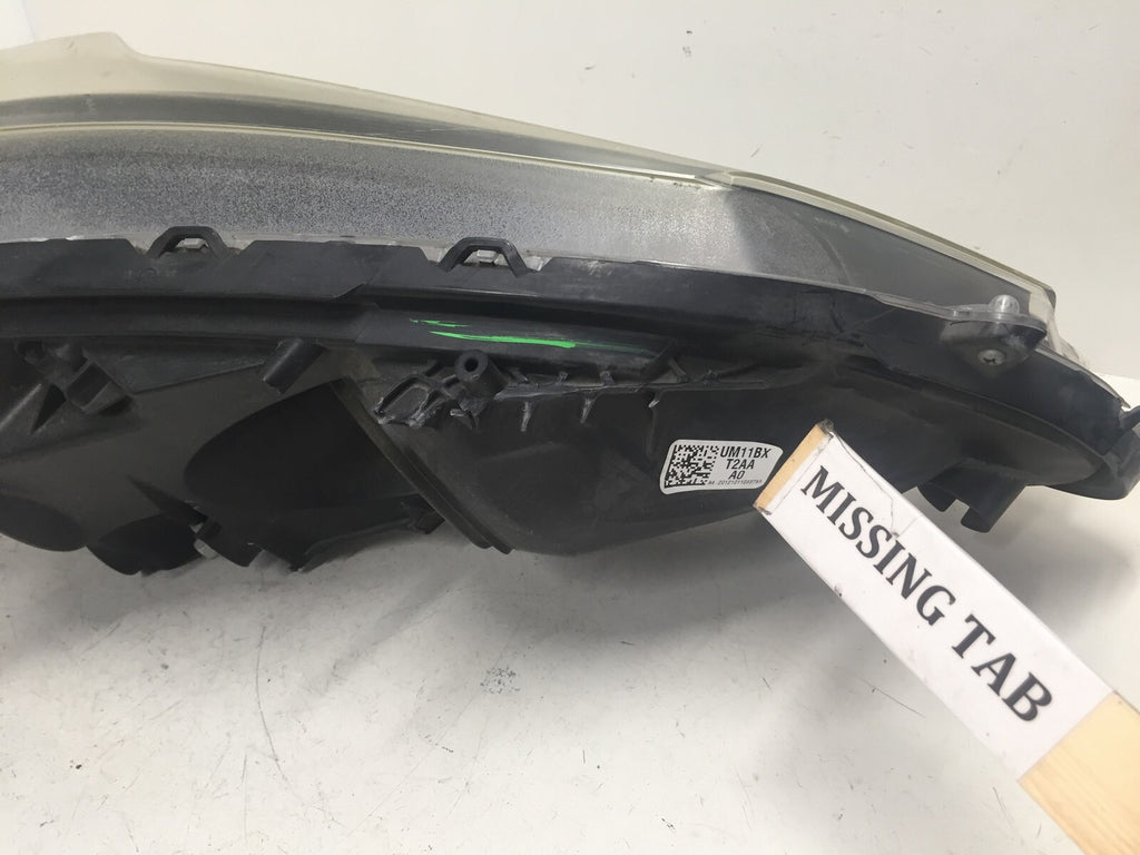 Headlight Damaged Head Lamp LH Left Driver Honda Accord Sedan
