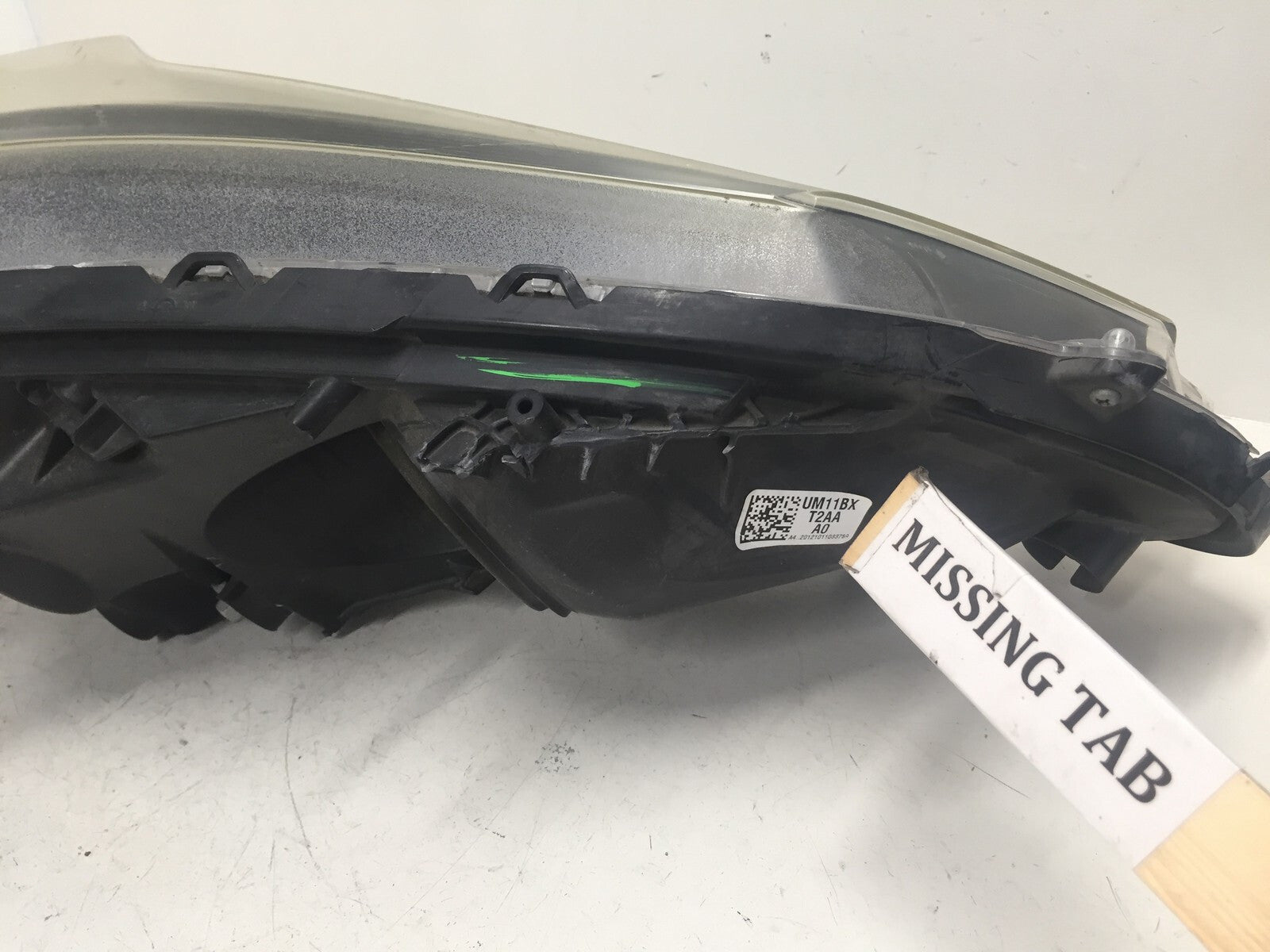 Headlight Damaged Head Lamp LH Left Driver Honda Accord Sedan