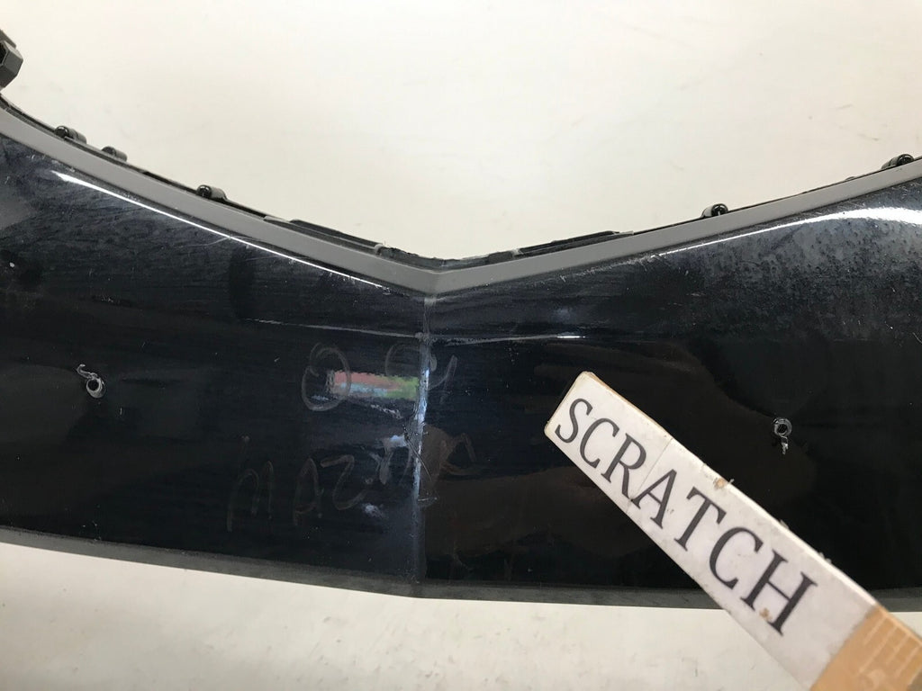 Front Bumper Cover Black 2007 2008 2009 Mazda 3 Sedan BR5H-50031 OEM