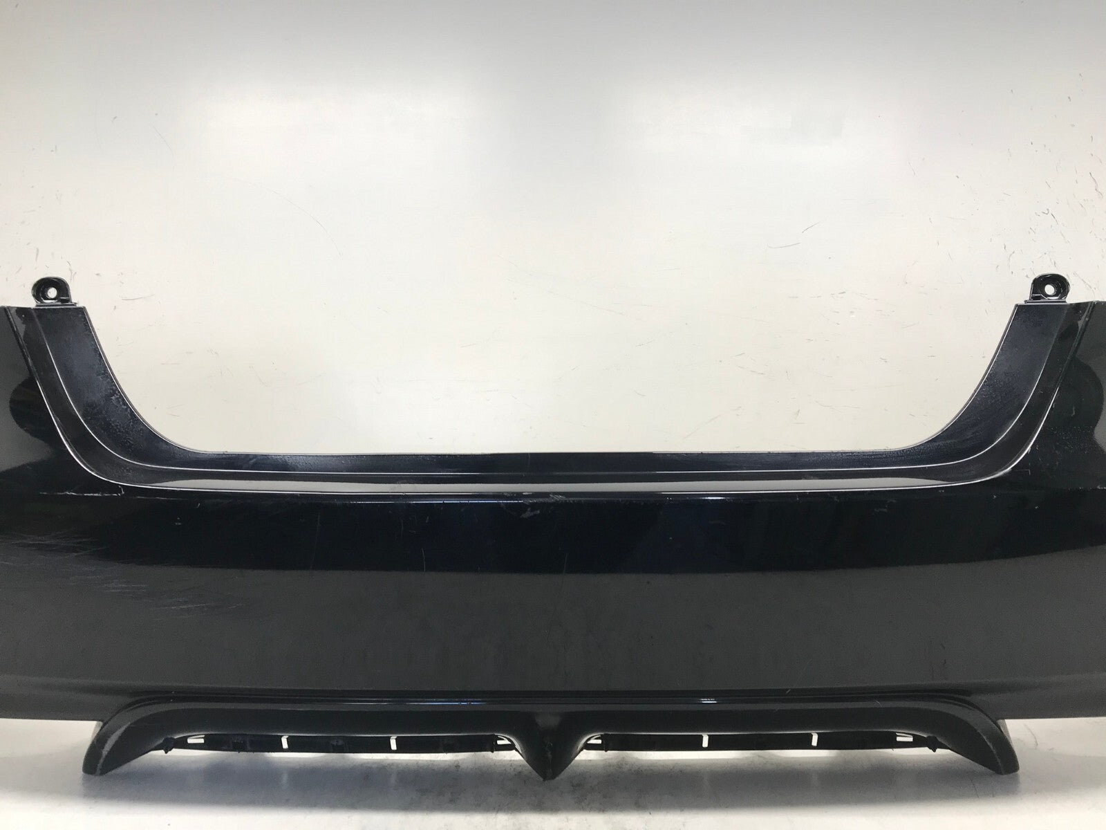 Rear Bumper Cover Toyota Camry SE XSE Hybrid SE w/Sensor Holes Black 18-19 OEM