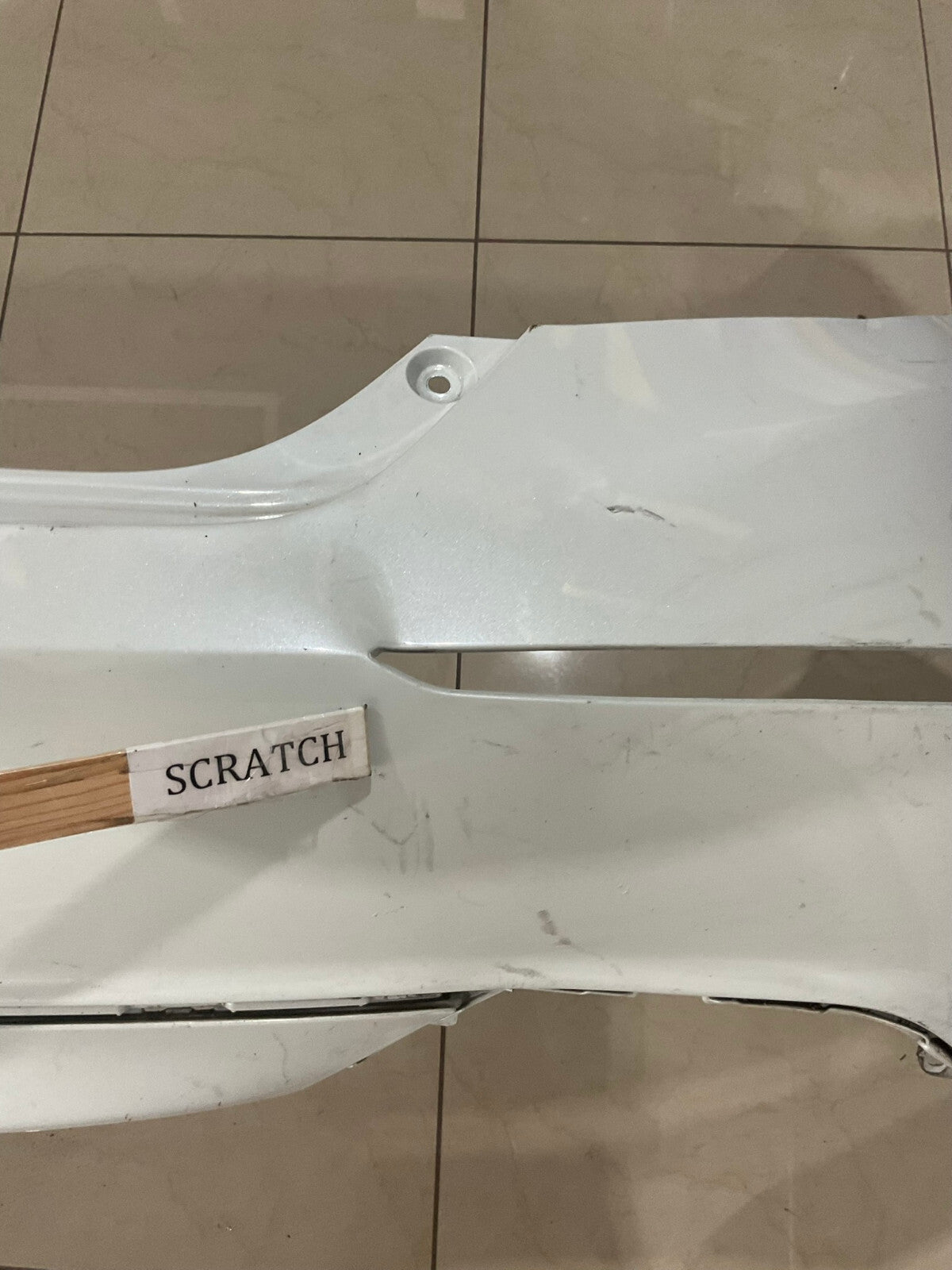 Rear Bumper Cover White Honda Accourd 2019 2018  71501TVAA000 OEM