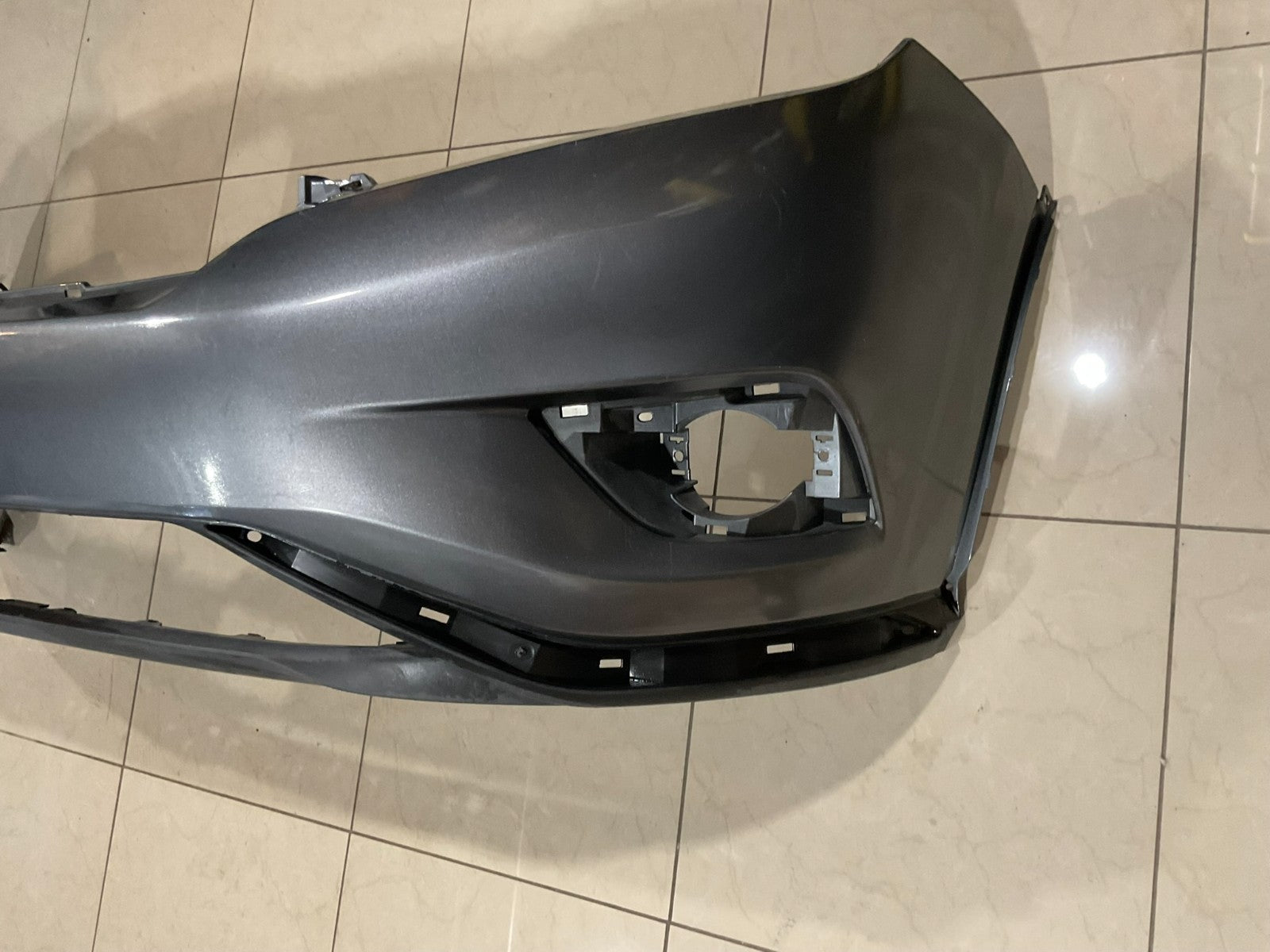 Front Bumper Cover Grey Nissan Murano 2015-2018 62022+5aa0h OEM