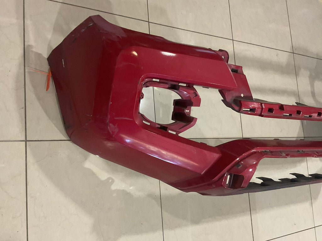 Front Bumper Cover Red Toyota Tacoma SR SR5 Ltd 16-19 52119+04220 OEM