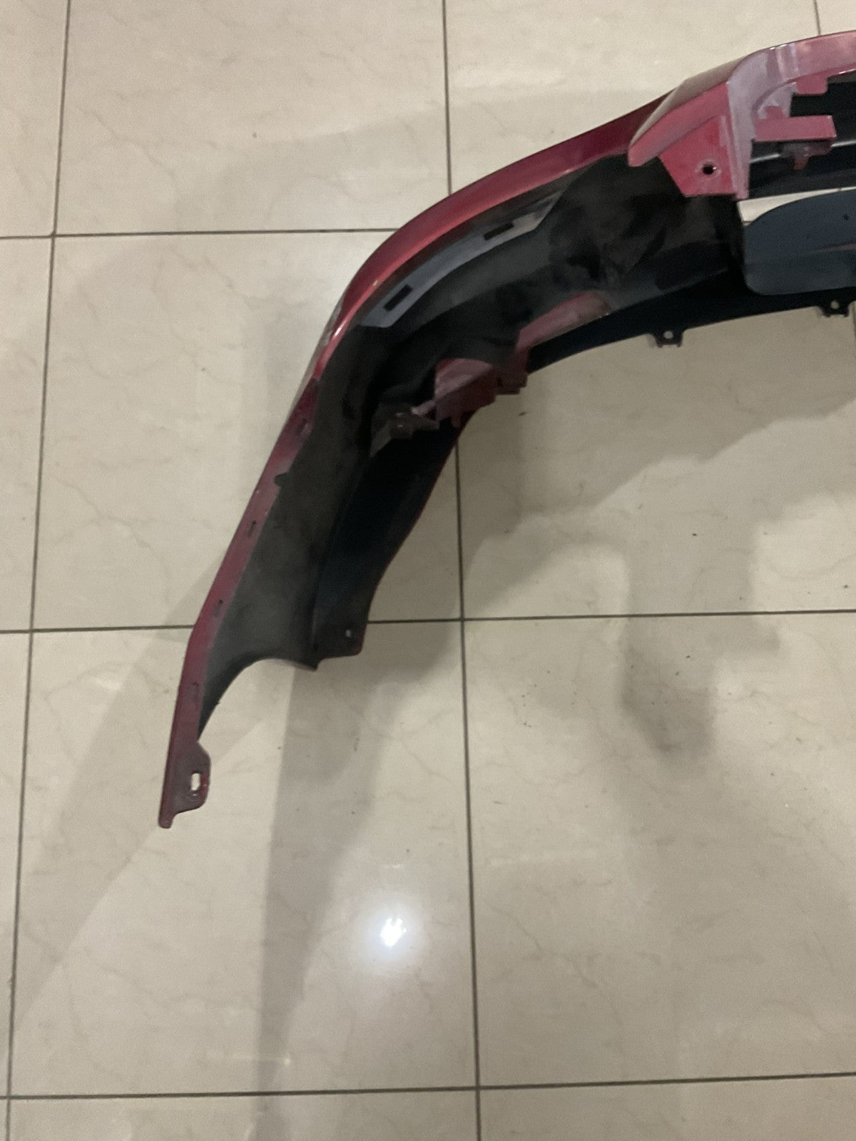 Front Bumper Cover Red 2010-2013 Nissan Altima Coupe 62022+zx10h OEM