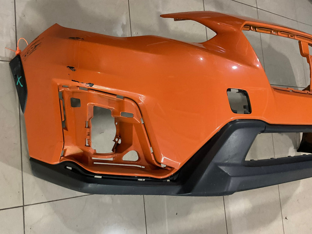 Front Bumper Cover Orange 2018-2020 Subaru Crosstrek 57704FL010 OEM