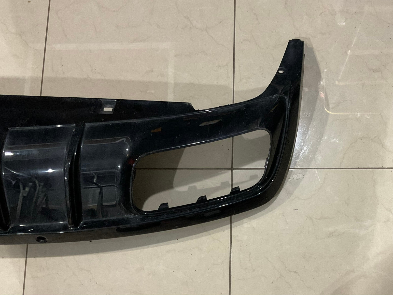 Rear Bumper Cover Black 2020-2023 Volkswagen Atlas Cross Sport 3CM+807+568+E OEM