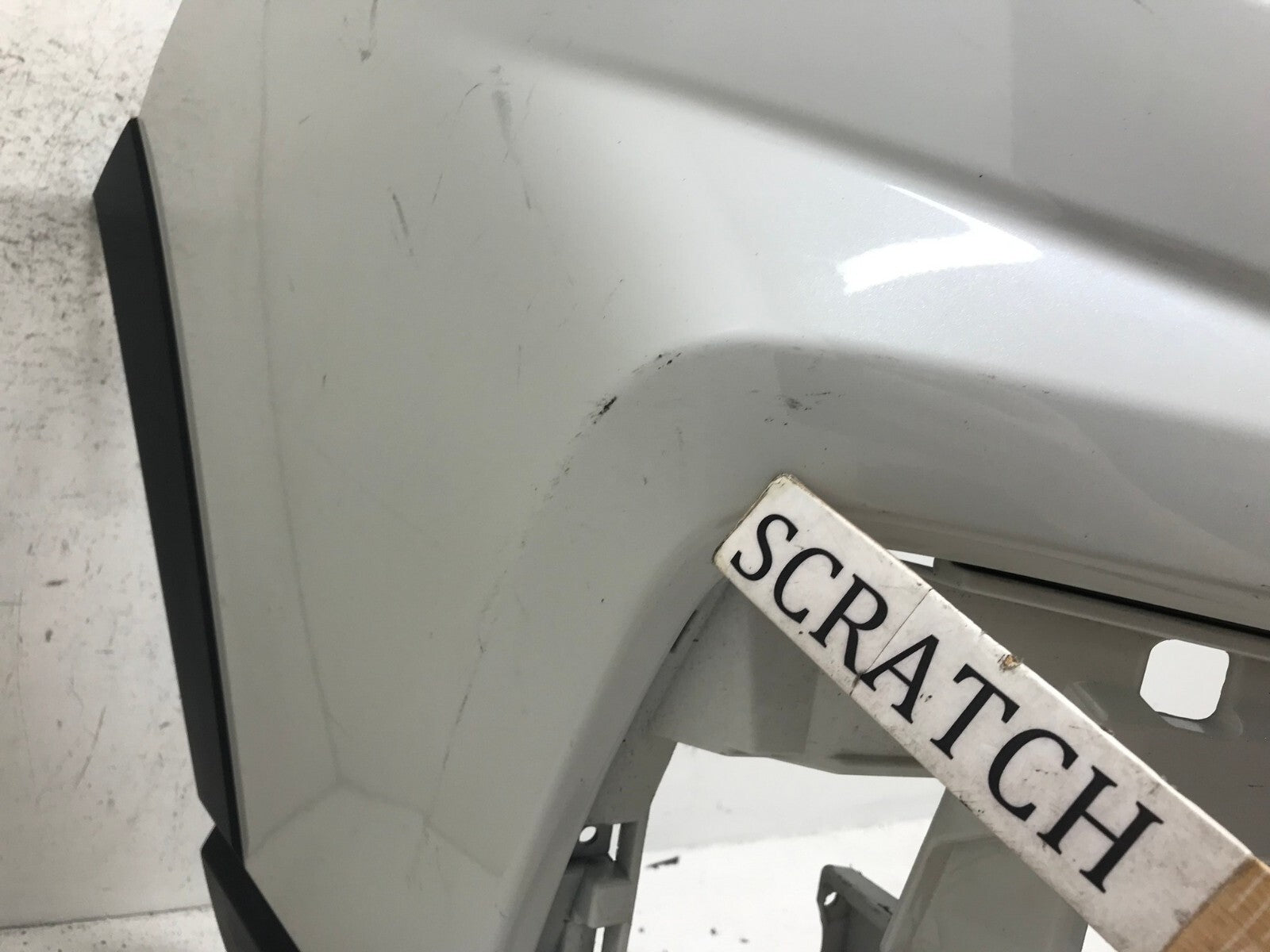 Front Bumper Cover White Subaru Forester Base Sport Touring 19 20 57704SJ010 OEM