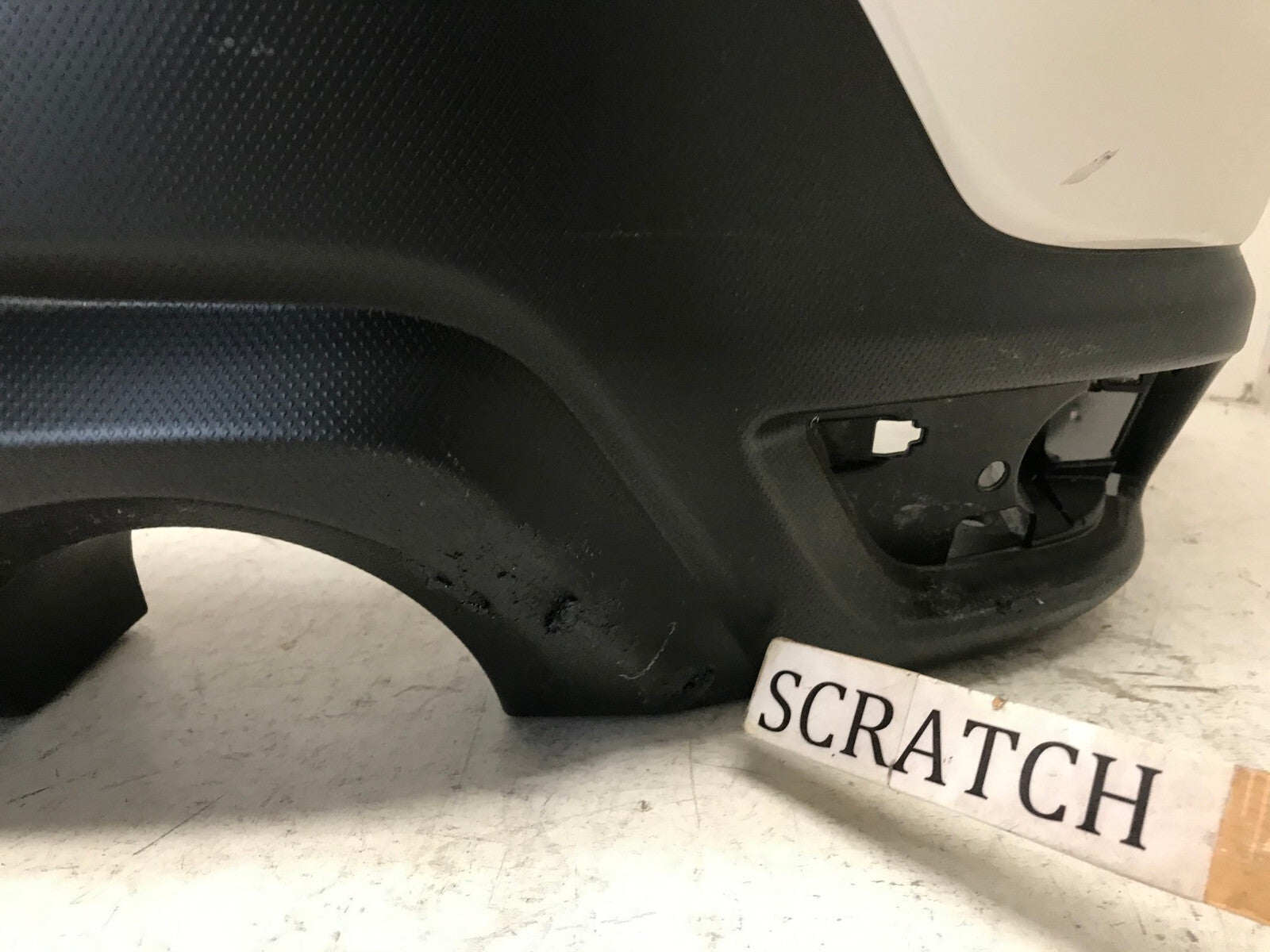 Rear Bumper Cover White Subaru Forester Base Limited 2019 2020 57704SJ301 OEM