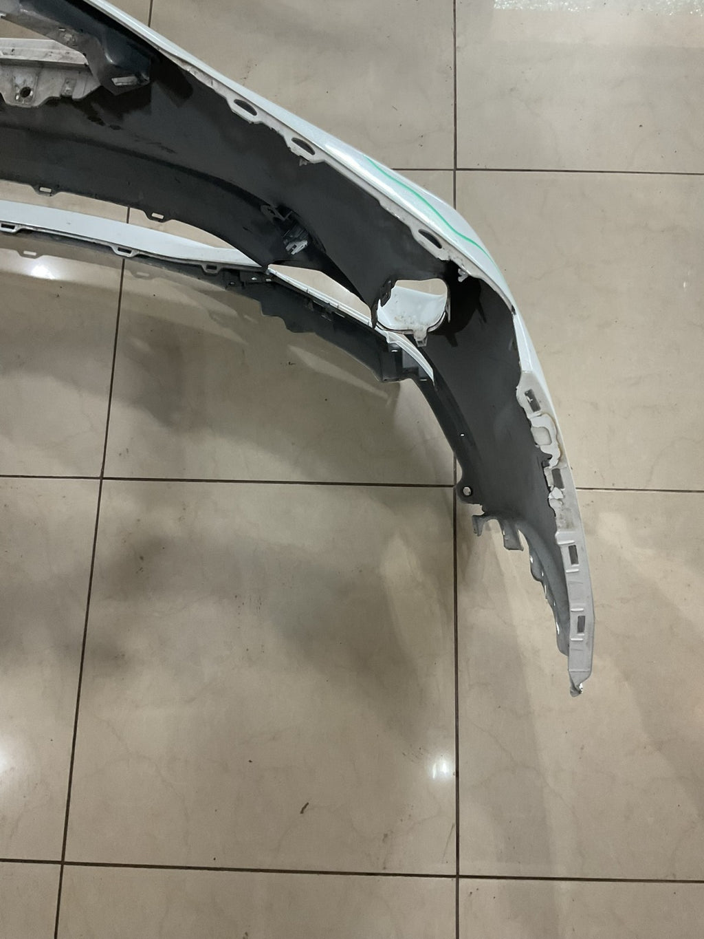 Front Bumper Cover White 2022-2024 Acura MDX CAPA
