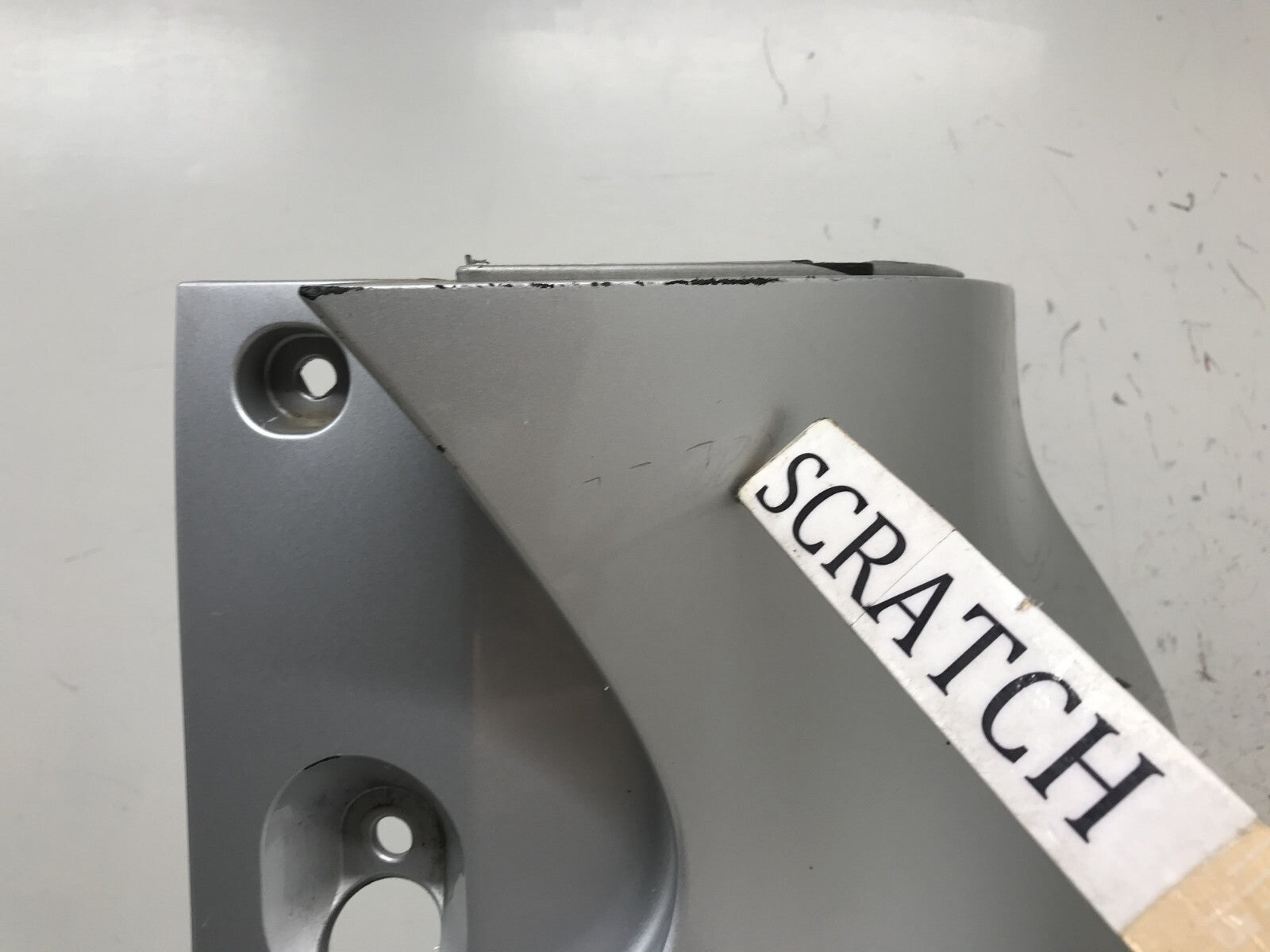 Rear Bumper Cover Nissan Kicks S SV w/Sensor Holes 2018 2019 85022-5RB0H OEM