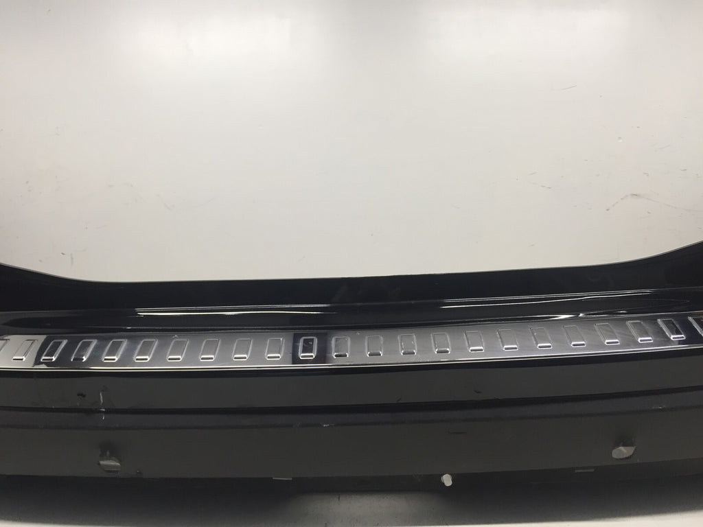 Rear Bumper Cover Nissan Rogue S SL SV SV Hybrid SL Hyb w/Sensor Hole 17-19 OEM2