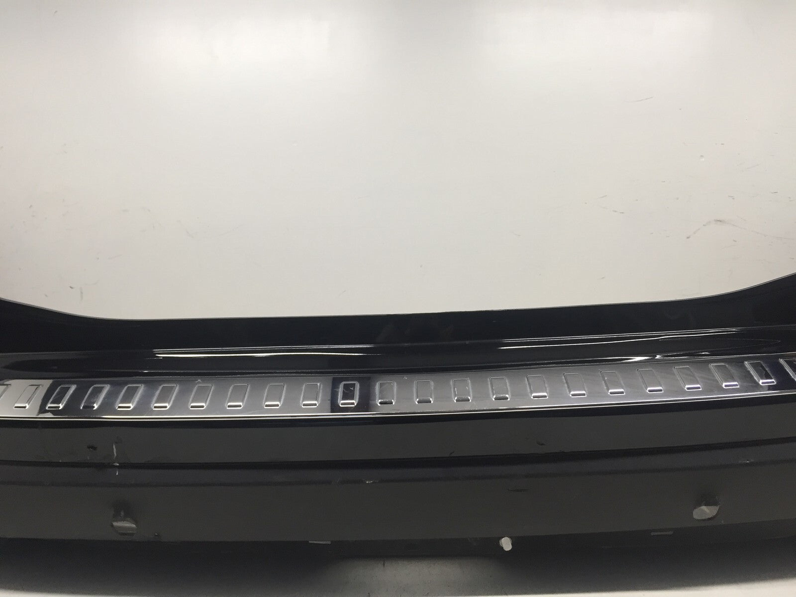 Rear Bumper Cover Nissan Rogue S SL SV SV Hybrid SL Hyb w/Sensor Hole 17-19 OEM2