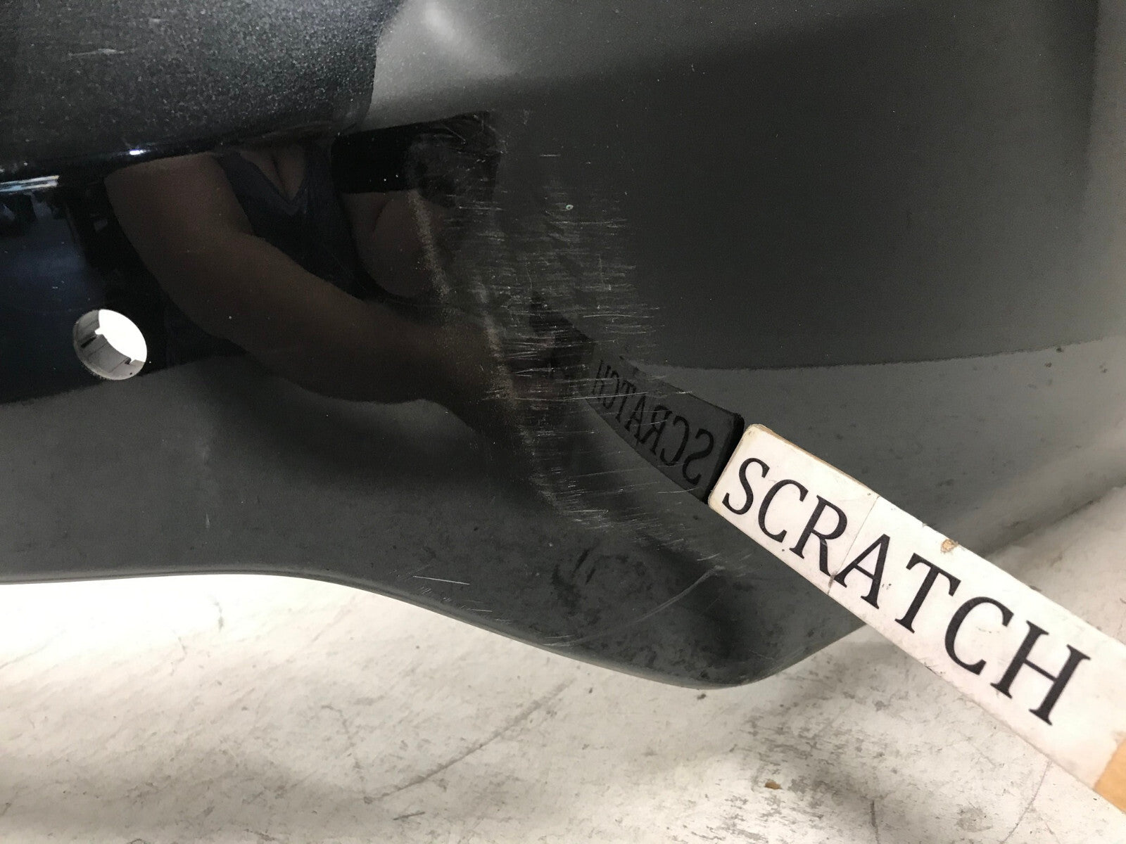 Rear Bumper Cover 223 Lexus NX300h NX200T Base F Sport 15-17 w/Sensor Holes OEM