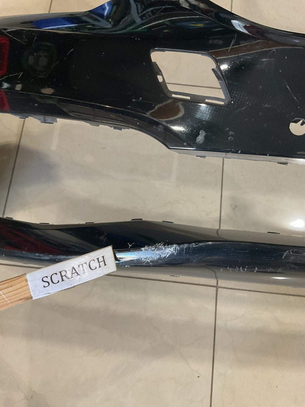 Front Bumper Cover Black BMW 530 2017 2018 2019 2020 7385336 OEM