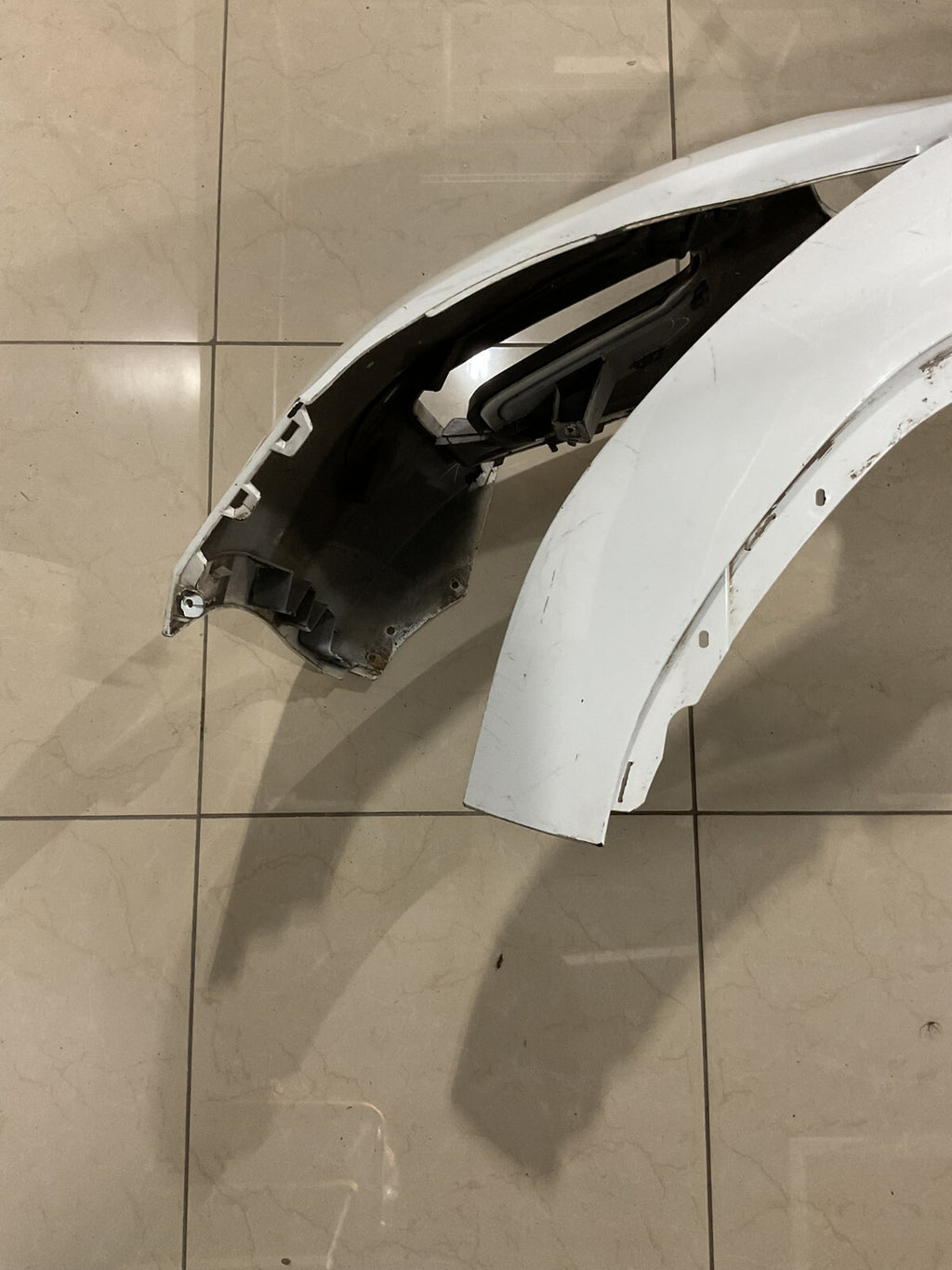 Front Bumper Cover White 2016 2017 2018 Chevrolet/Chevy Malibu CAPA