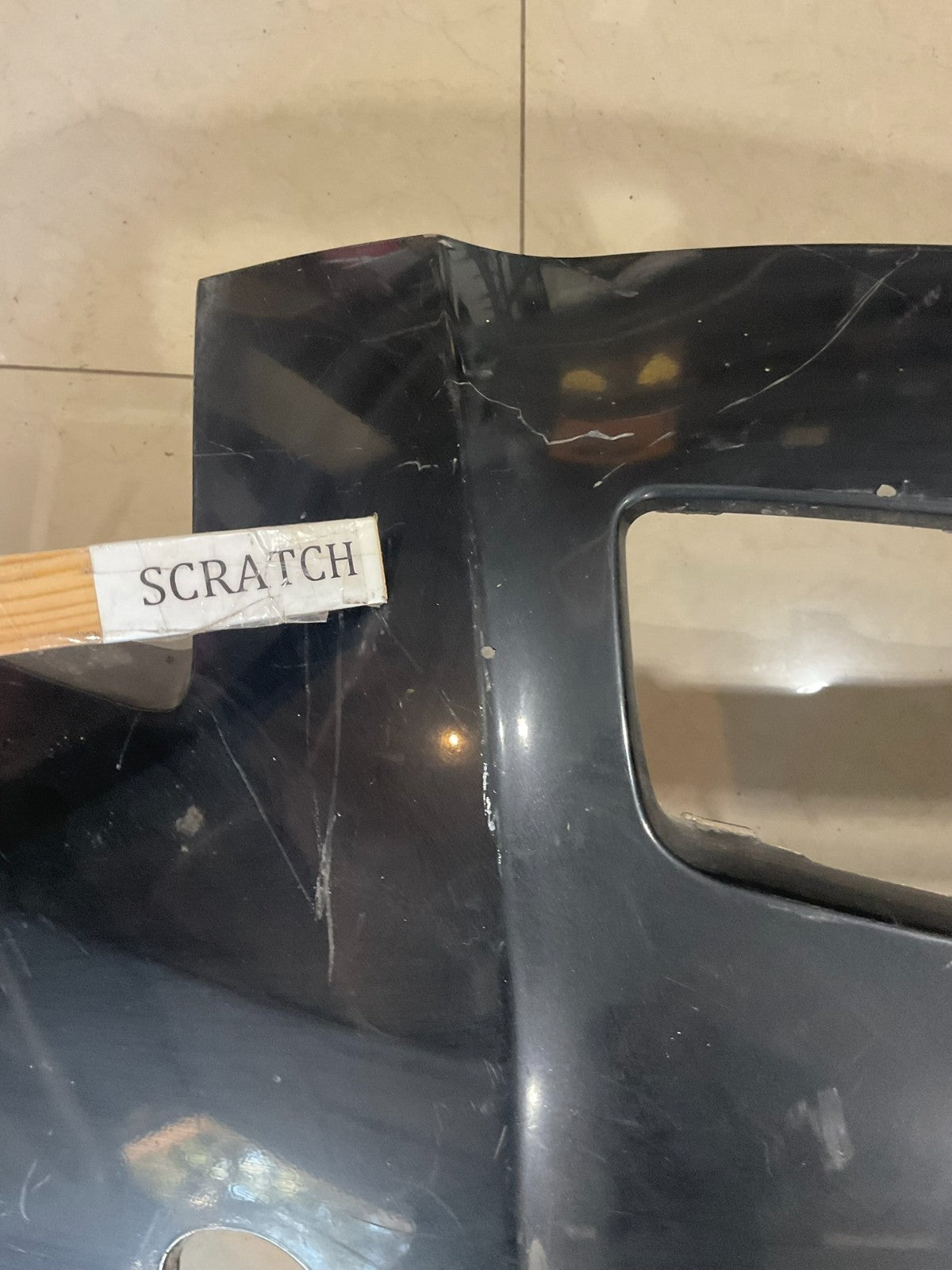 Front Bumper Cover Darkgrey 2007 2008 Toyota Yaris Hatchback CAPA