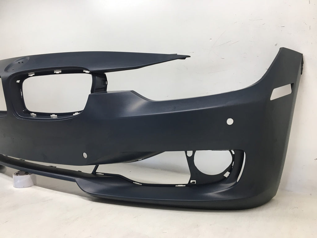 Front Bumper Cover BMW 3 Series w/o Trim Lines w/o Sen w/Wash Never Paintd 12 15