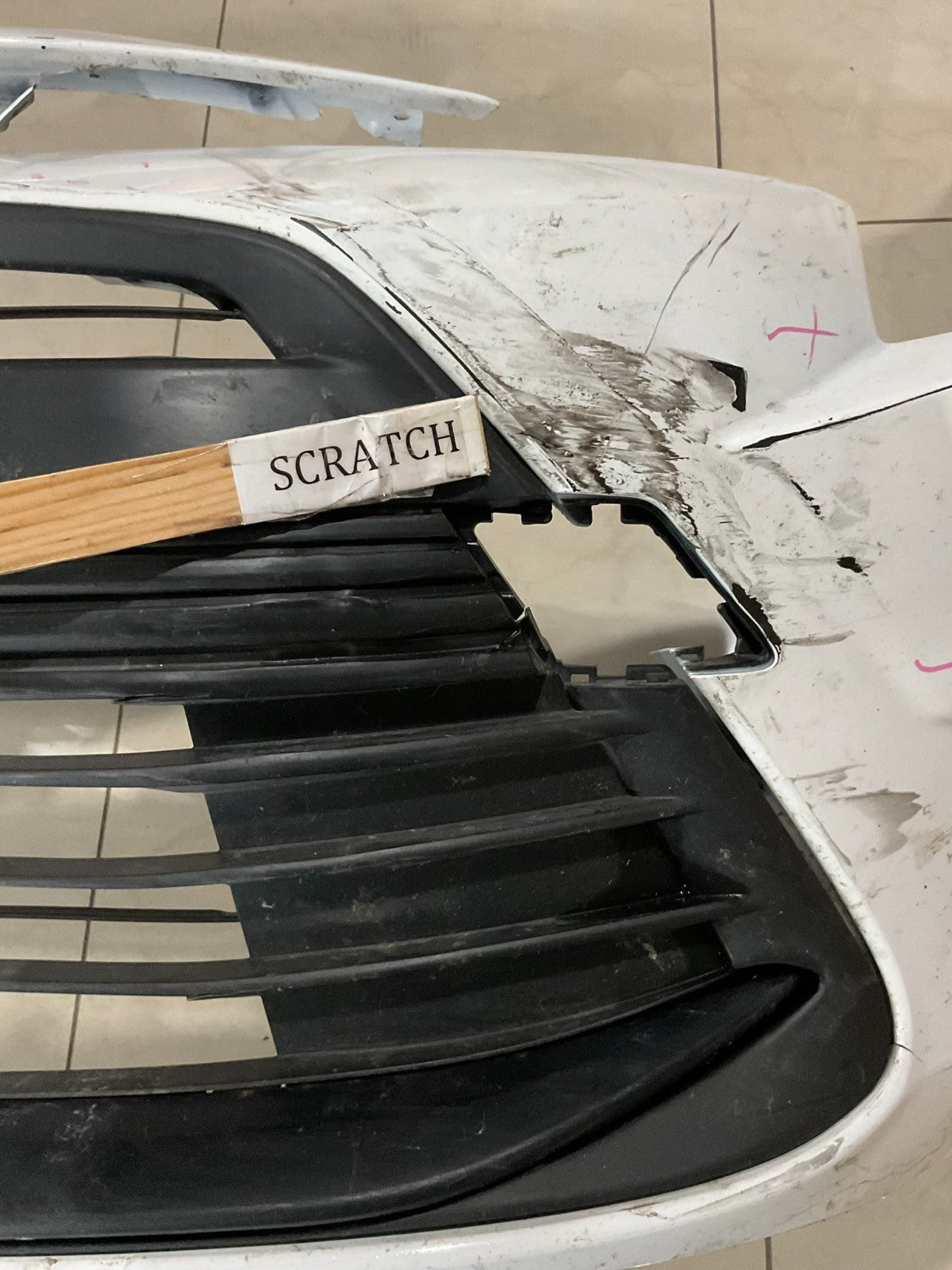 Front Bumper Cover White 2020 2021 2022 Toyota Corolla L LE XLE CAPA