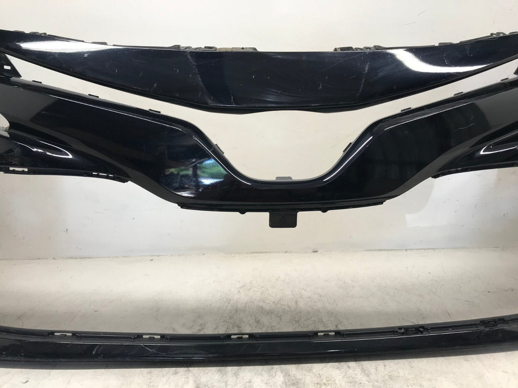 Front Bumper Cover Black 2018-2020 Toyota Camry L/LE/XLE/Hybrid 52119-06D90 OEM