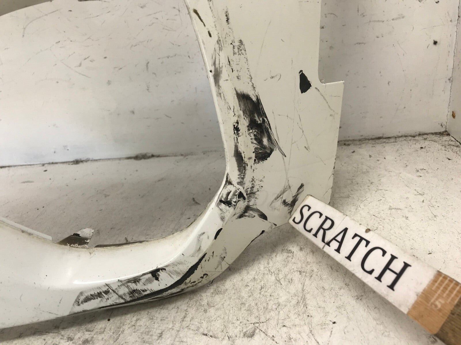Front Upper Bumper Cover White 2021-2022 Kia Seltos 86511-Q5300 OEM