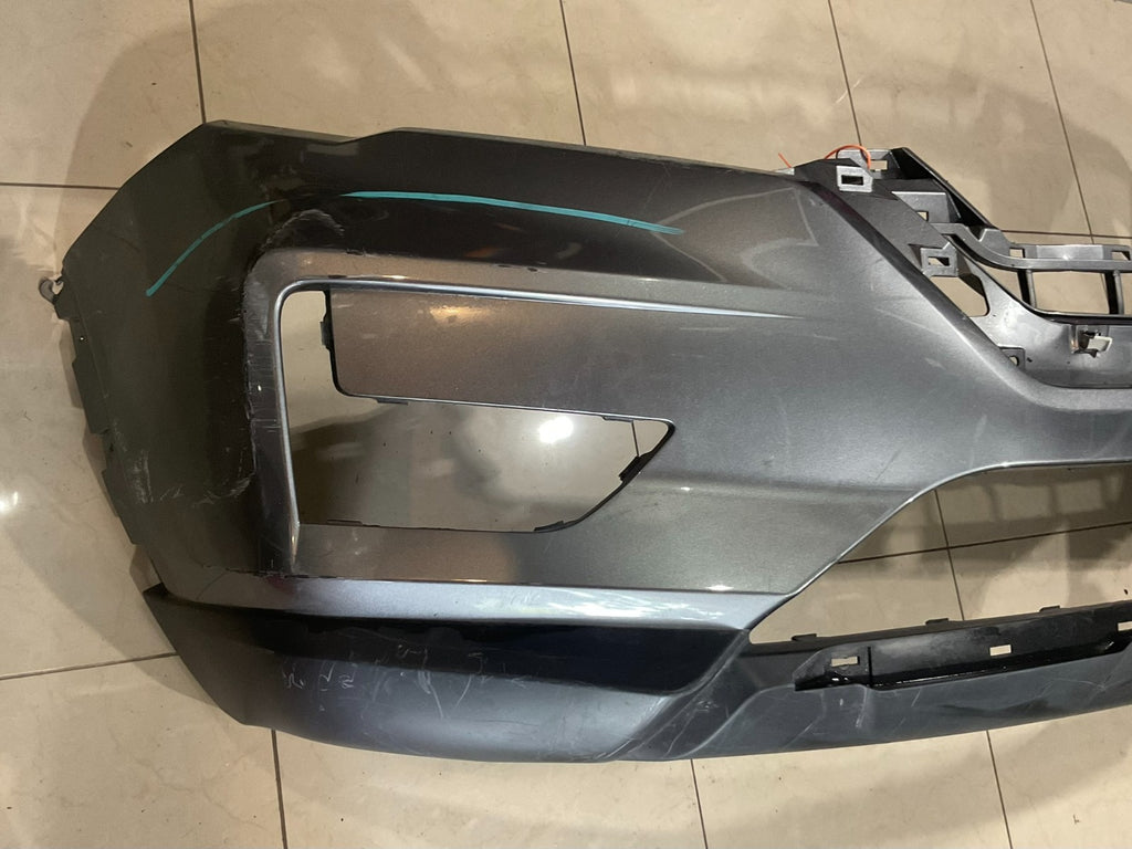 Front Bumper Cover Grey Nissan Rogue S SL SV SV Hybrd 17-19 62022+6fl0h OEM