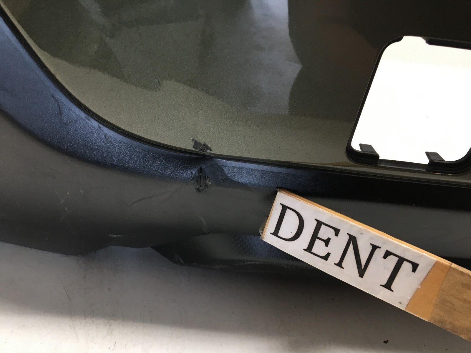 Rear Bumper Cover Subaru Outback w/o Sensor Holes 2018 2019 57704AL18A OEM