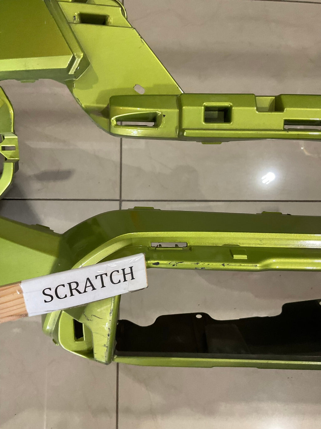 Front Bumper Cover Green Toyota Tacoma SR SR5 Limited 2016-2018 52119-04240 OEM