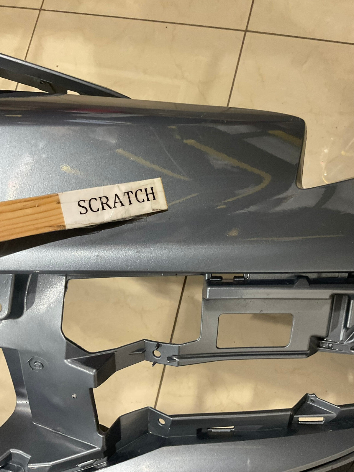 Front Bumper Cover Grey 2020-2021 Toyota Corolla CAPA