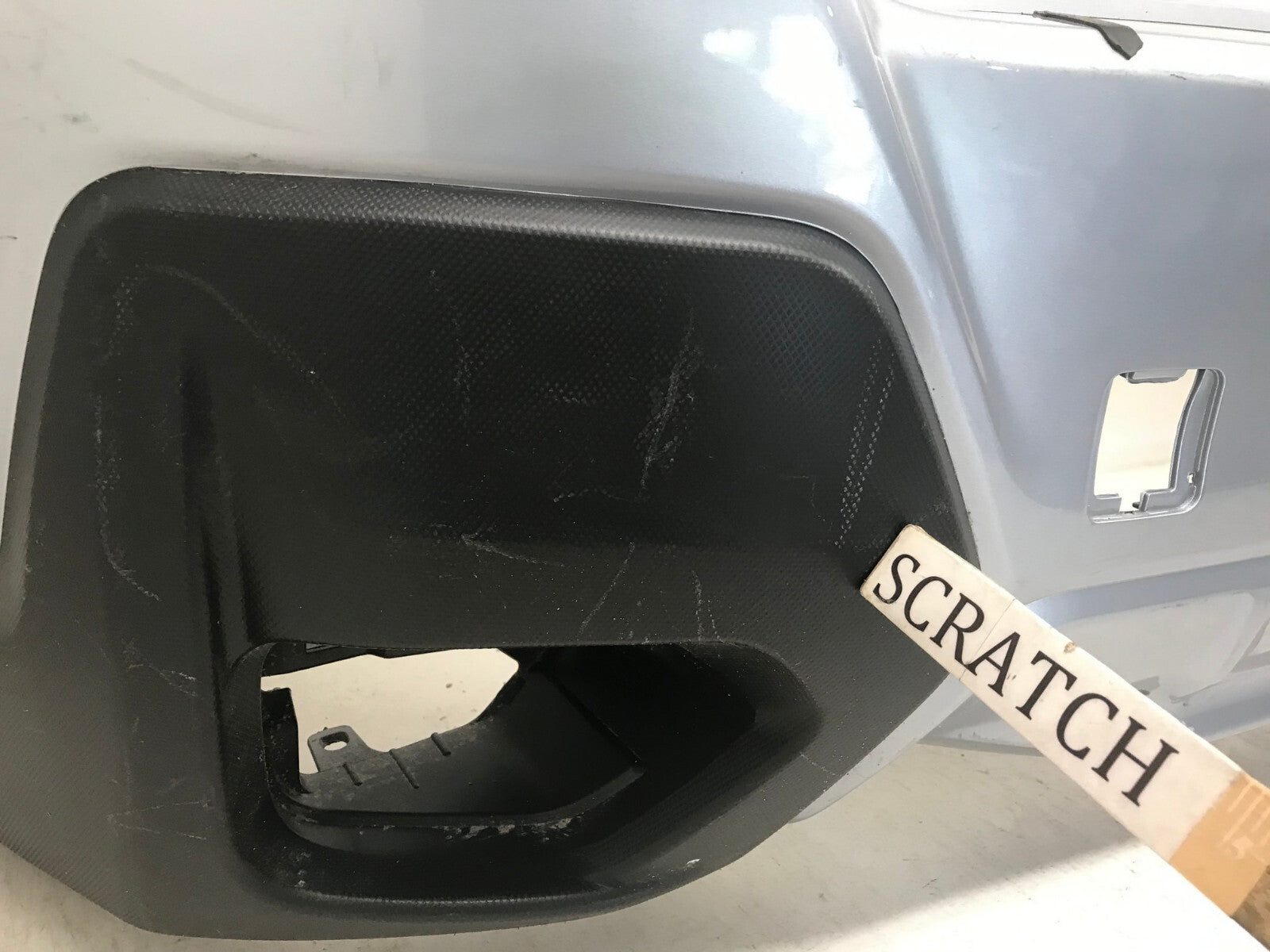 Rear Bumper Cover Subaru CrossTrek Silver 2018 2019 CAPA