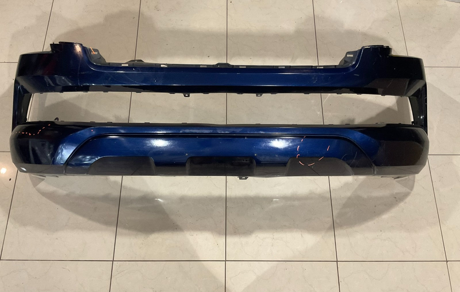 Front Bumper Cover Blue 2025-2026 Nissan Armada 62022+7ka0h OEM