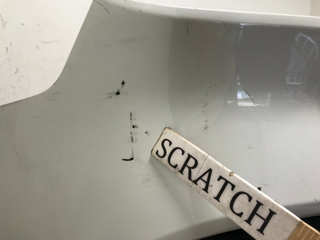 Rear Bumper Cover Subaru Outback w/Sensor Holes White 2020 57704AN31A OEM4